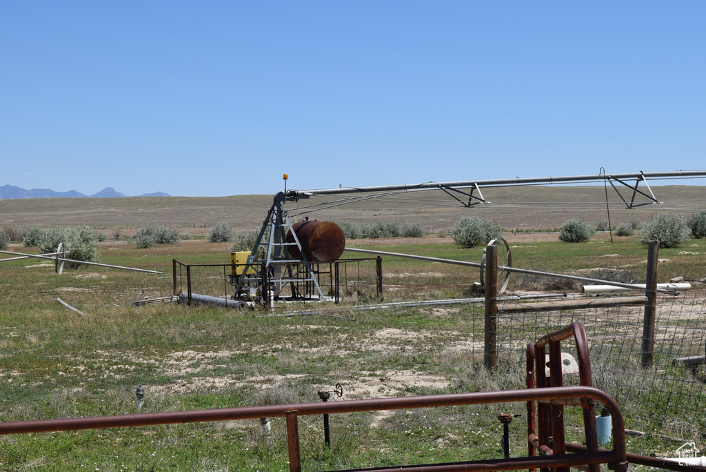 View of yard featuring a rural view