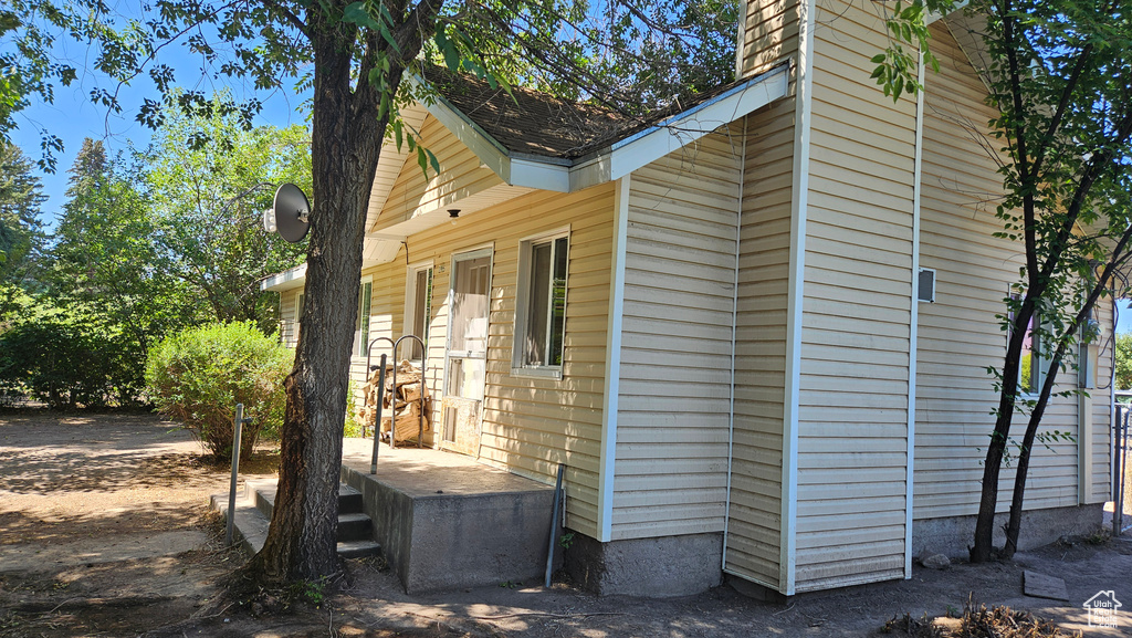 View of side of property