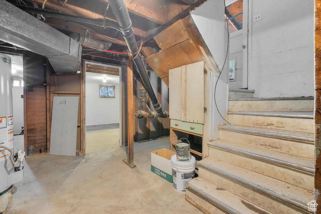 View of basement