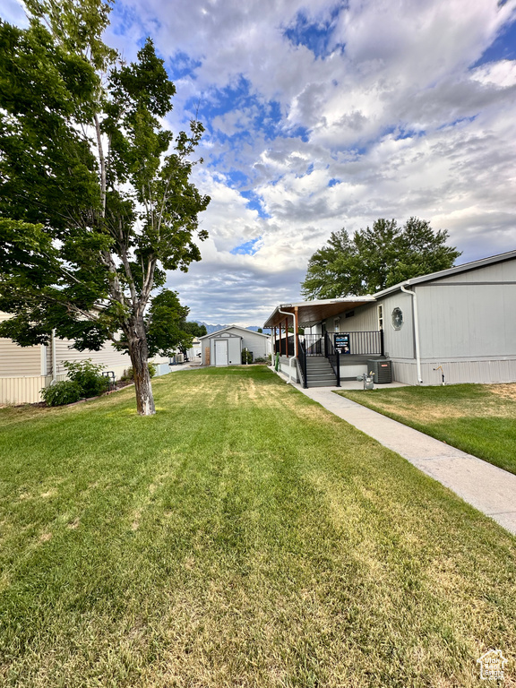 View of yard