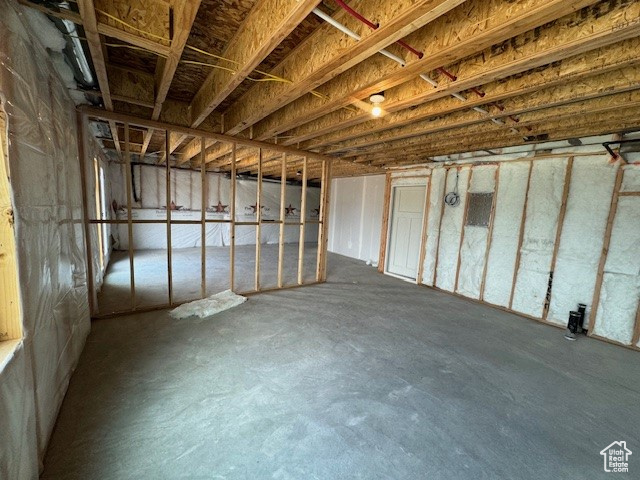 View of basement