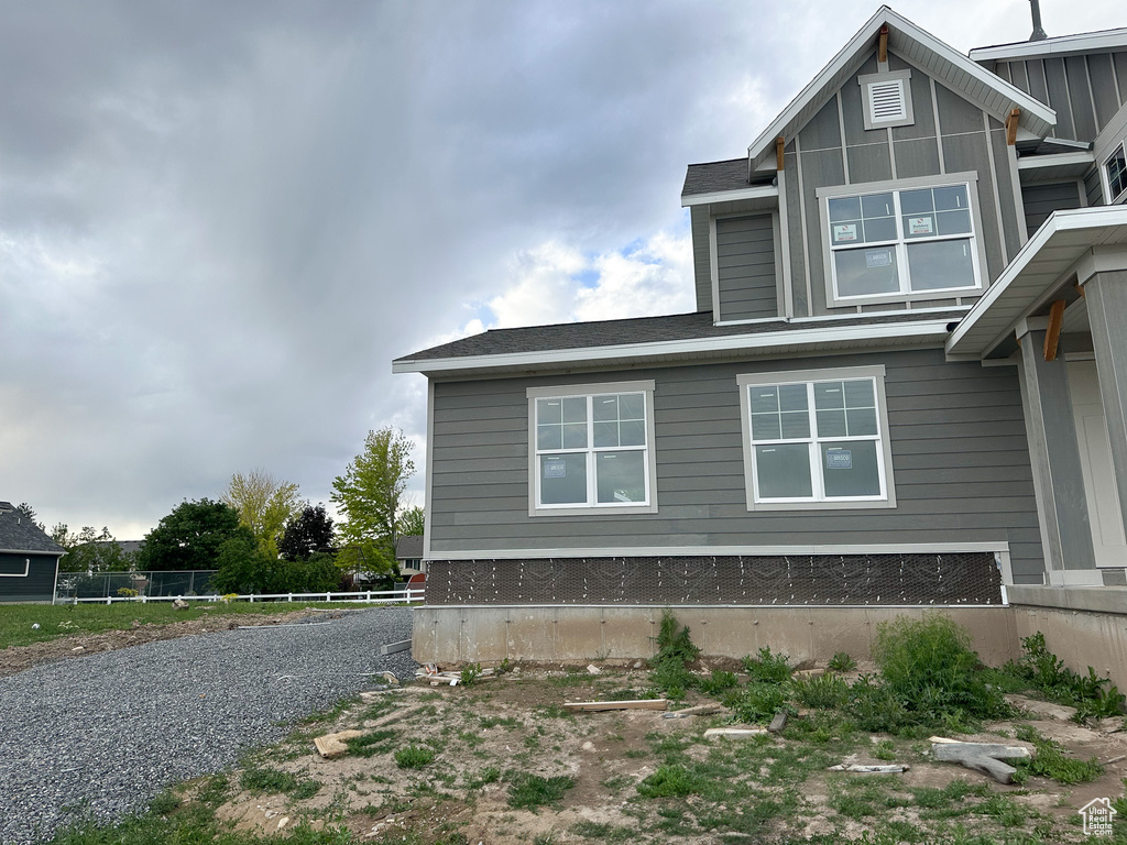 View of side of home