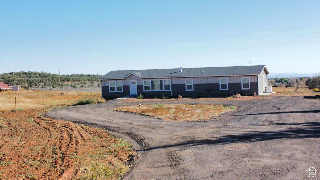 View of ranch-style home