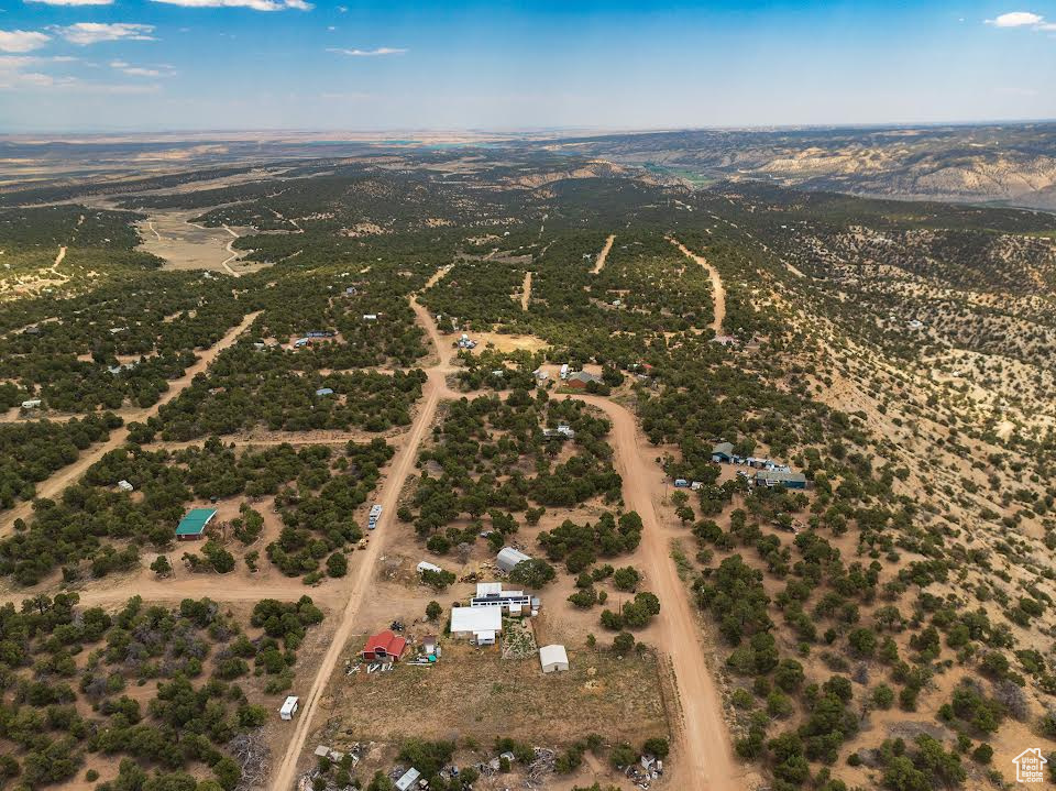 Drone / aerial view with a rural view