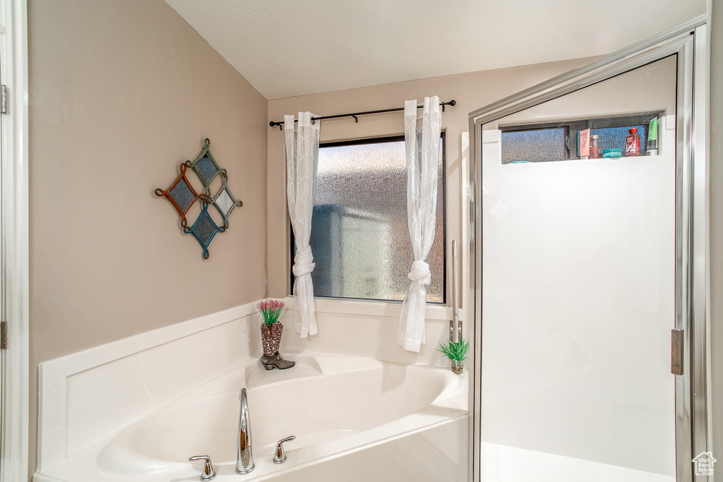 Bathroom with a bath