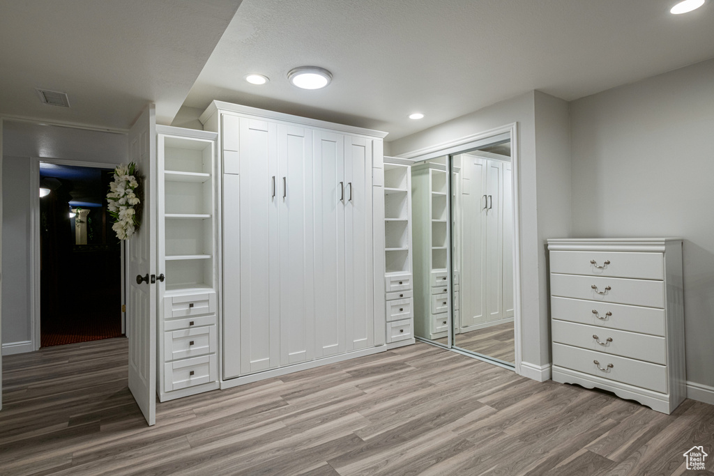 View of closet