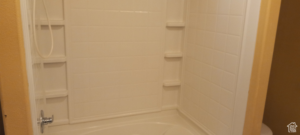 Bathroom featuring bathing tub / shower combination