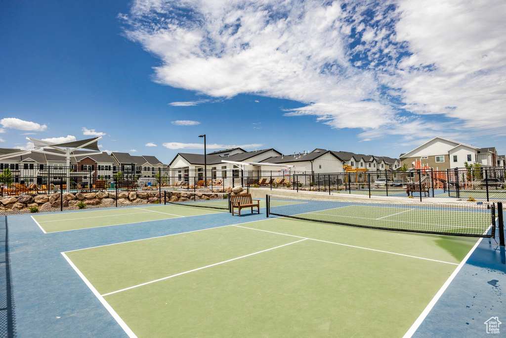 View of sport court