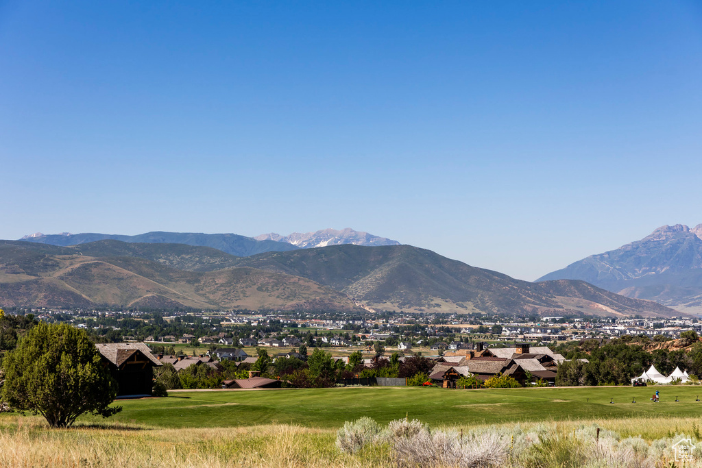 View of mountain feature