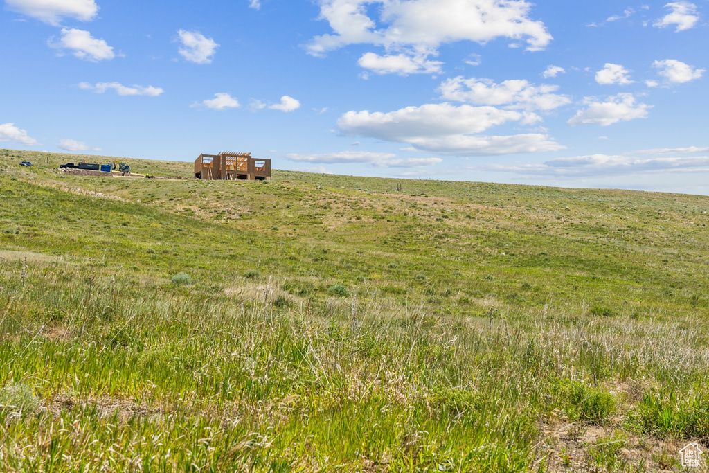 Exterior space with a rural view