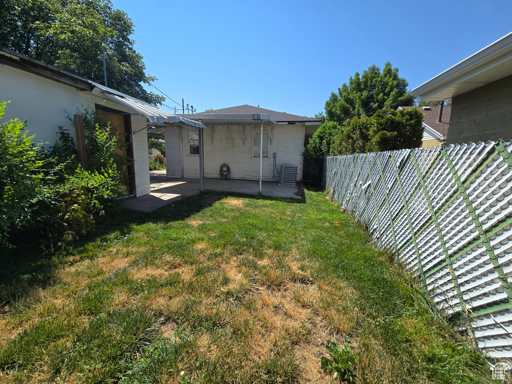 View of yard featuring a patio area