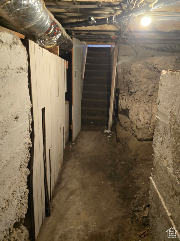 View of basement