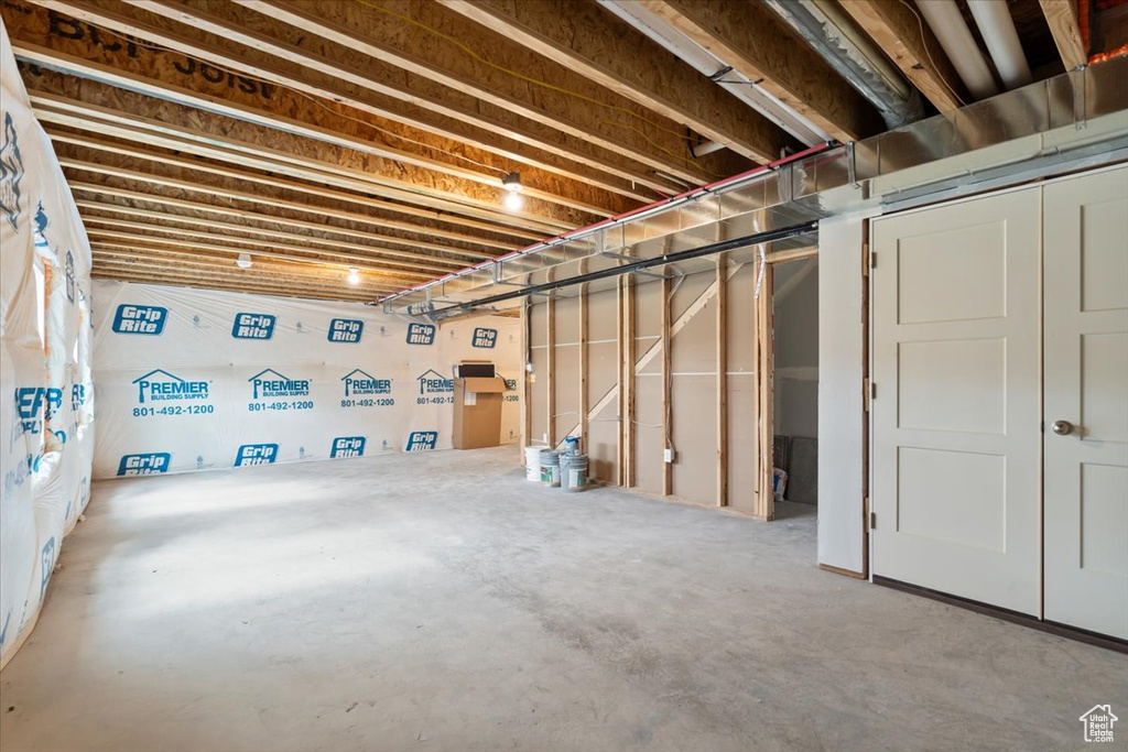 View of basement