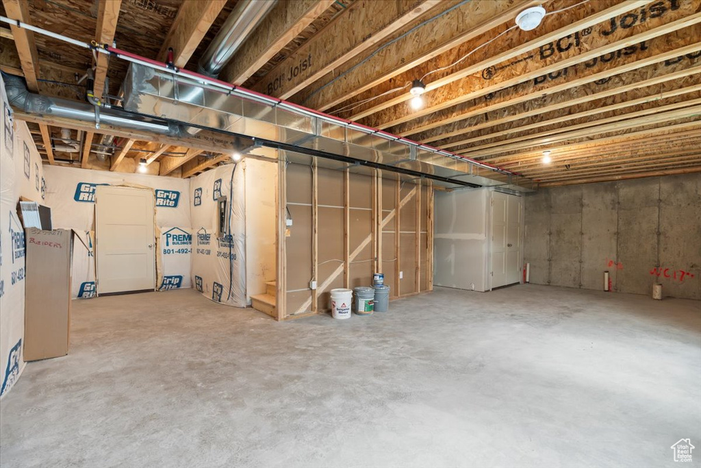 View of basement