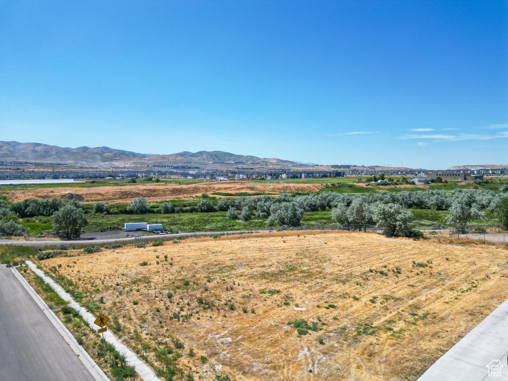 Property view of mountains featuring a rural view