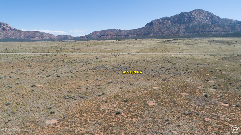 View of mountain feature featuring a rural view