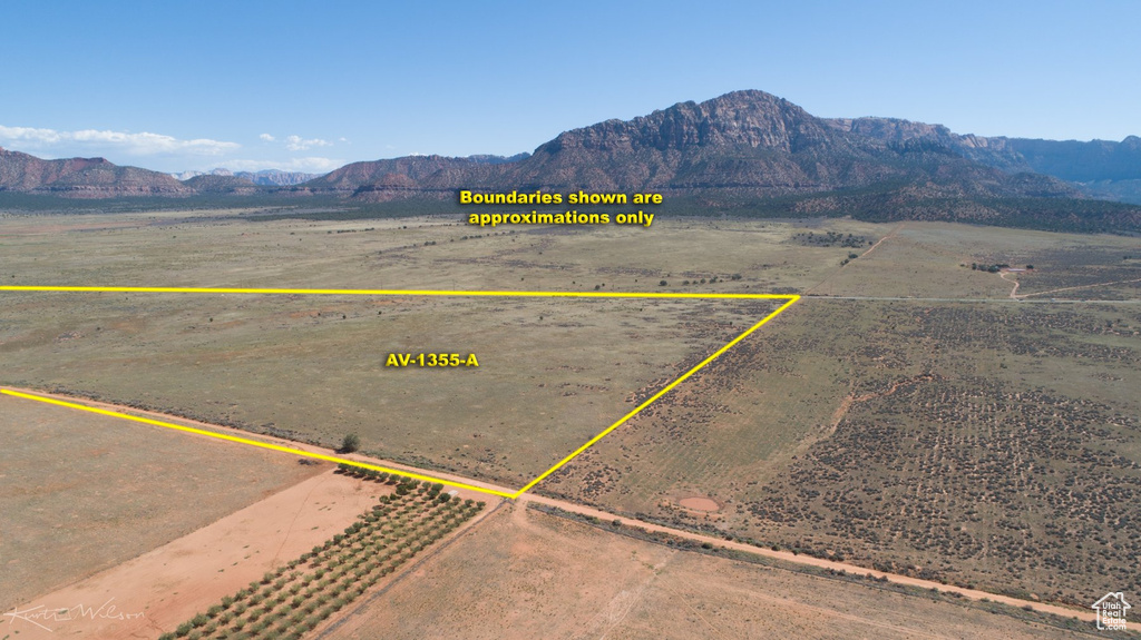 Exterior space featuring a mountain view and a rural view