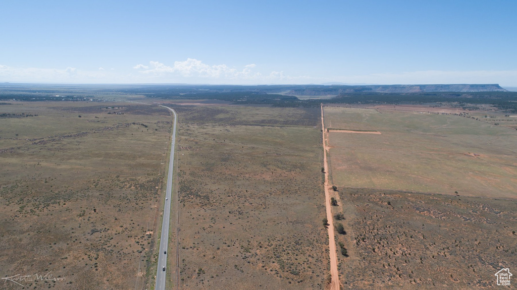 Drone / aerial view with a rural view