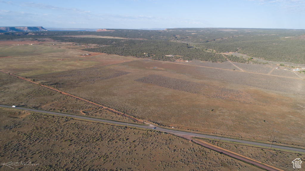 Drone / aerial view with a rural view