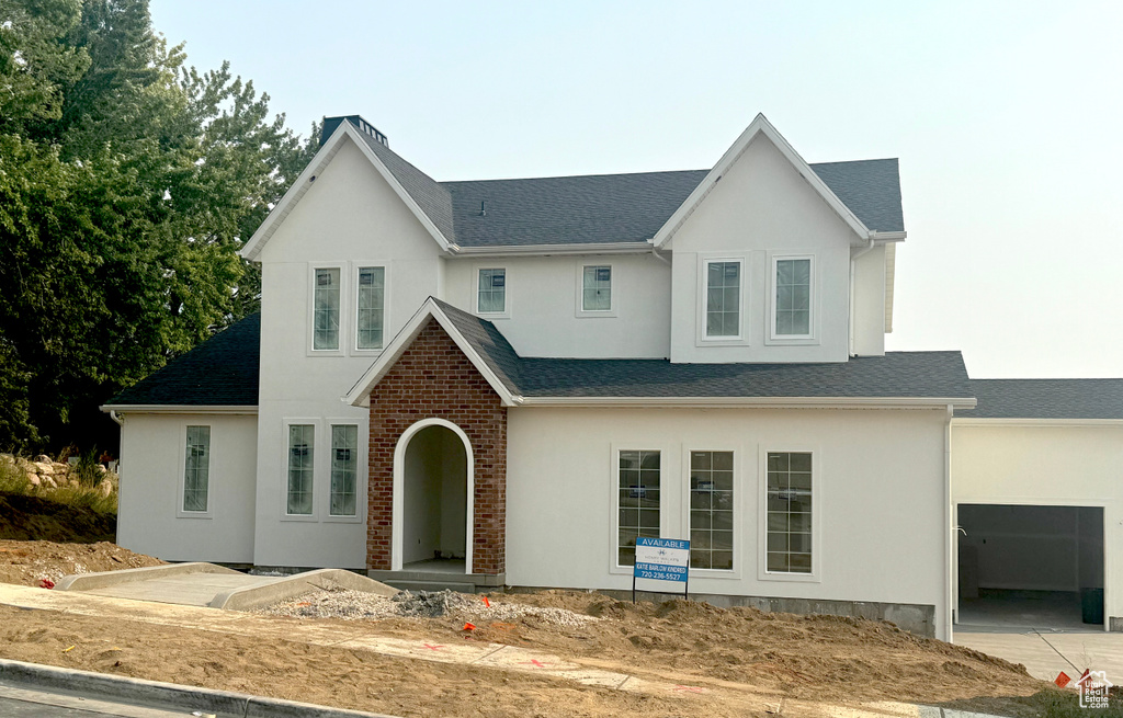 View of front facade