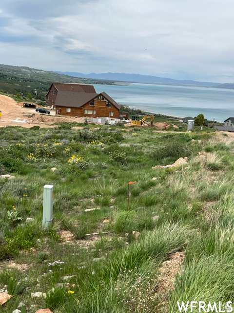 Exterior space featuring a water view