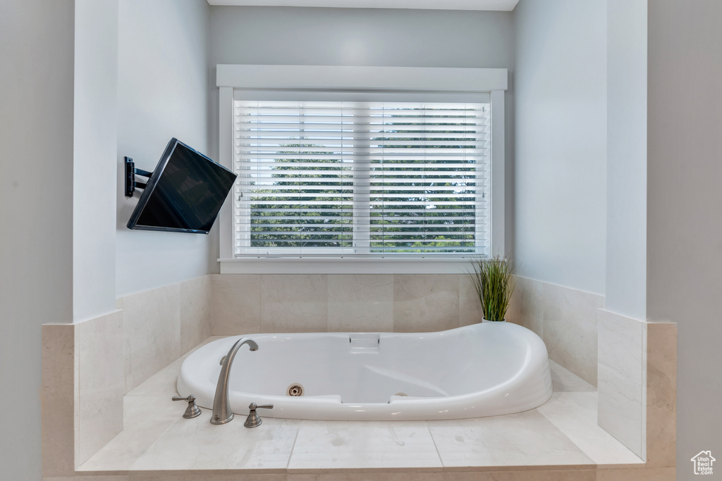 Bathroom featuring a healthy amount of sunlight