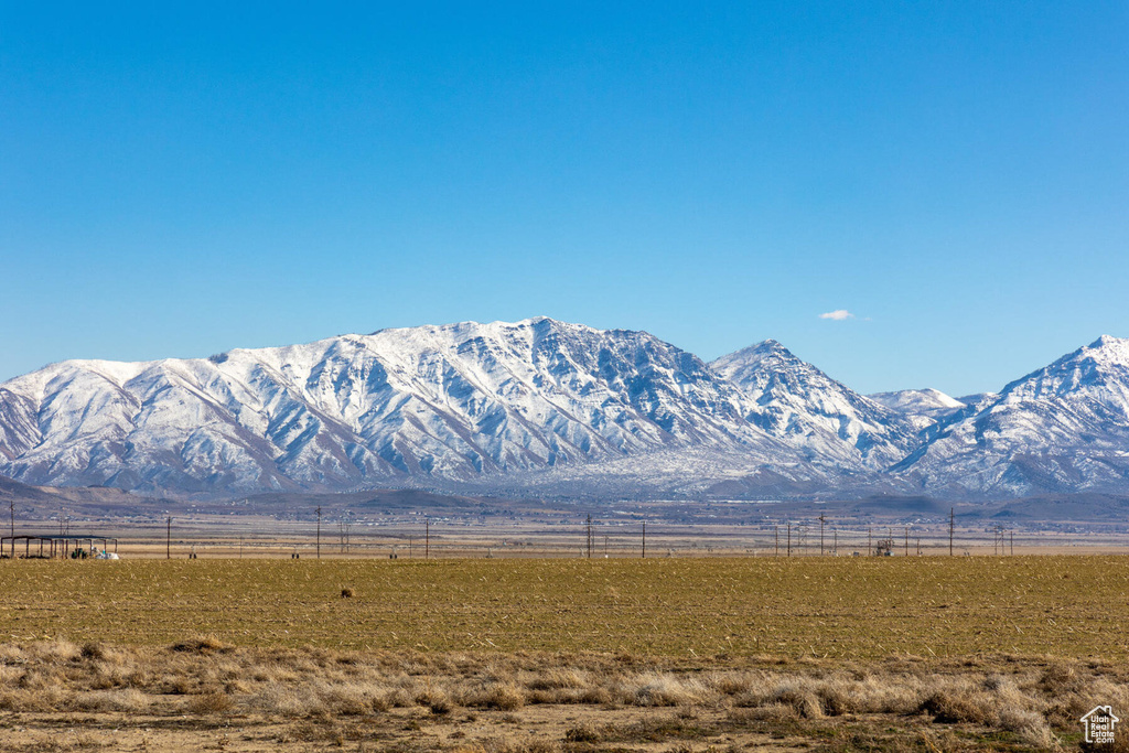 View of mountain feature featuring a rural view