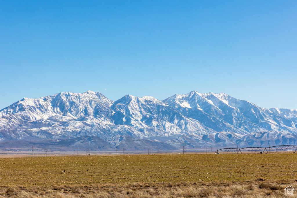 Property view of mountains featuring a rural view