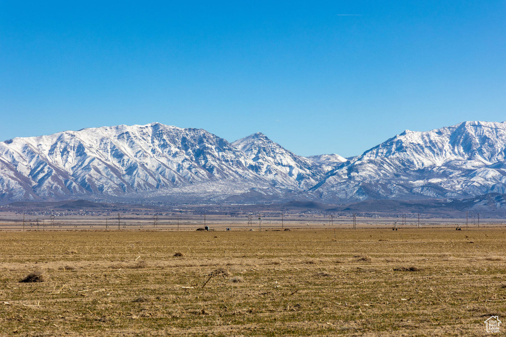 View of mountain feature featuring a rural view