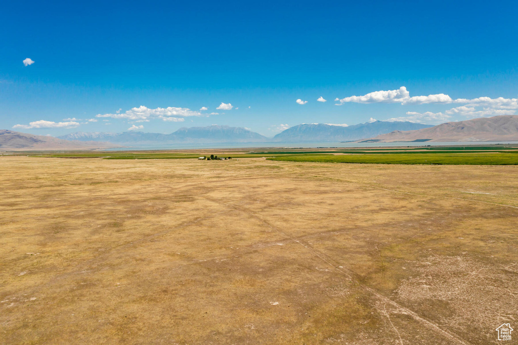 View of mountain feature with a rural view