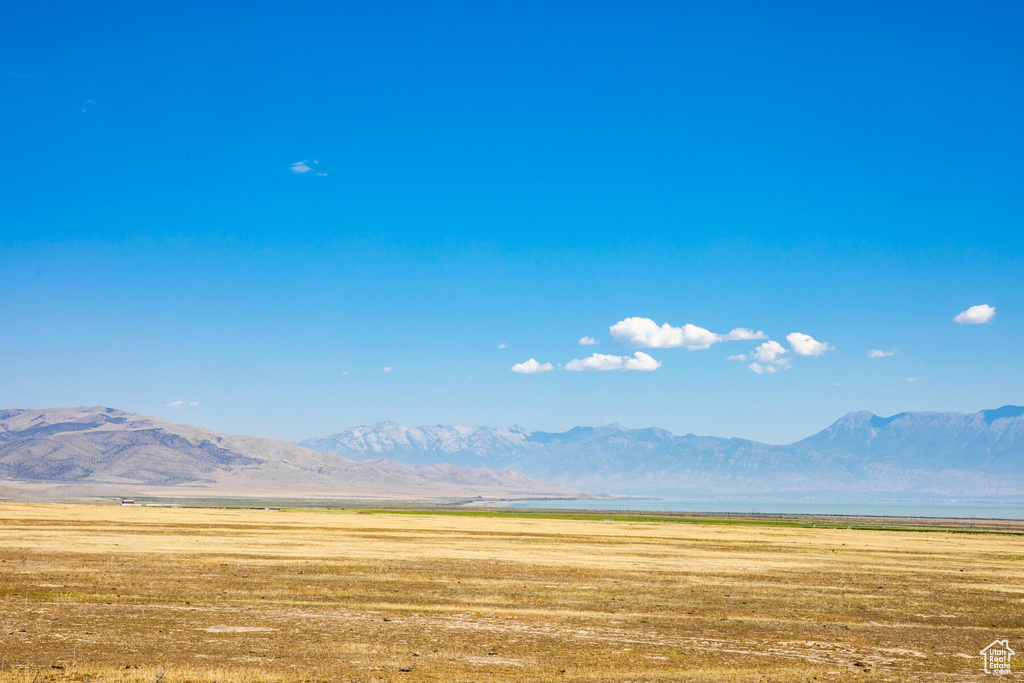 Mountain view featuring a rural view
