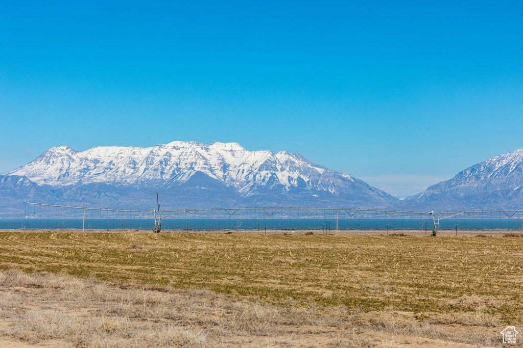 Property view of mountains featuring a rural view
