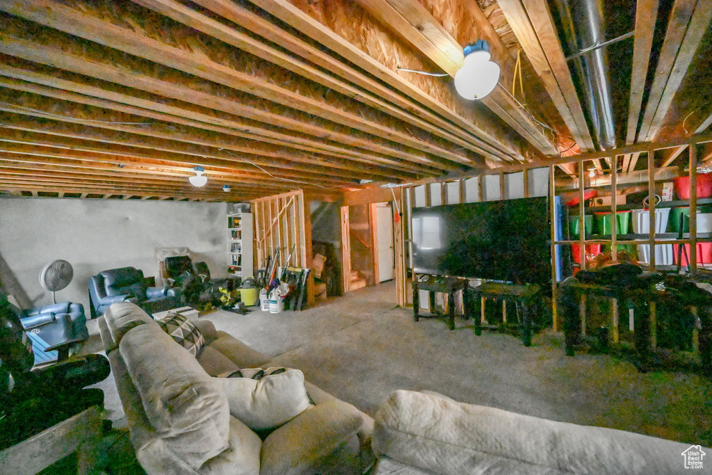 View of basement