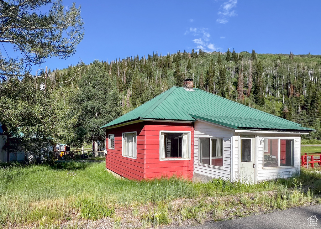 View of side of property