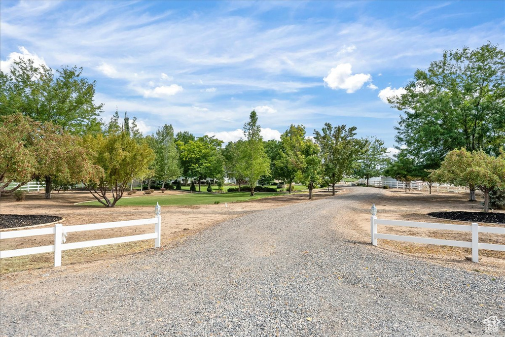 View of road featuring a rural view