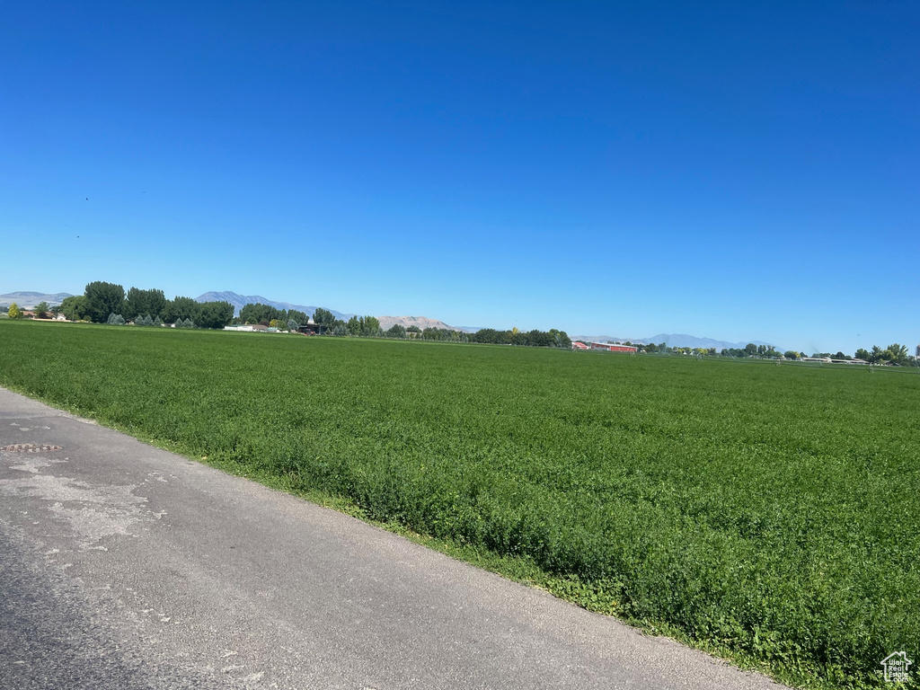 View of street featuring a rural view