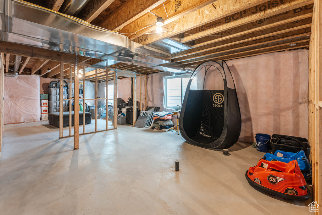 View of basement