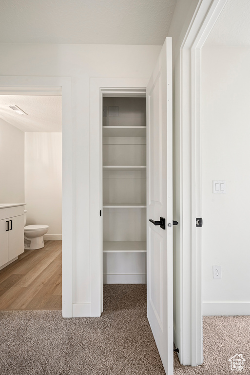 View of closet