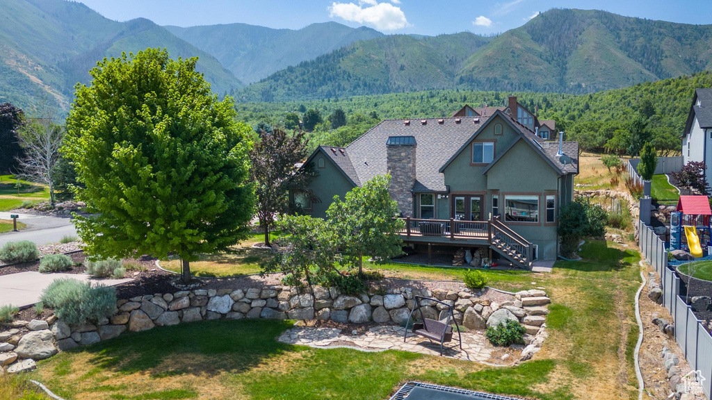 Property view of mountains