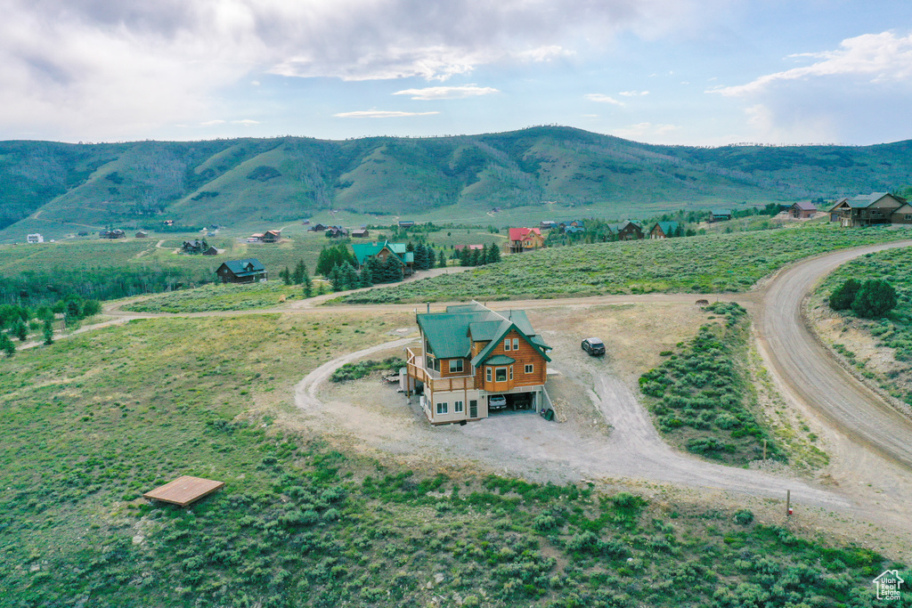 View of mountain feature featuring a rural view