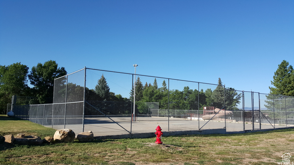 View of sport court