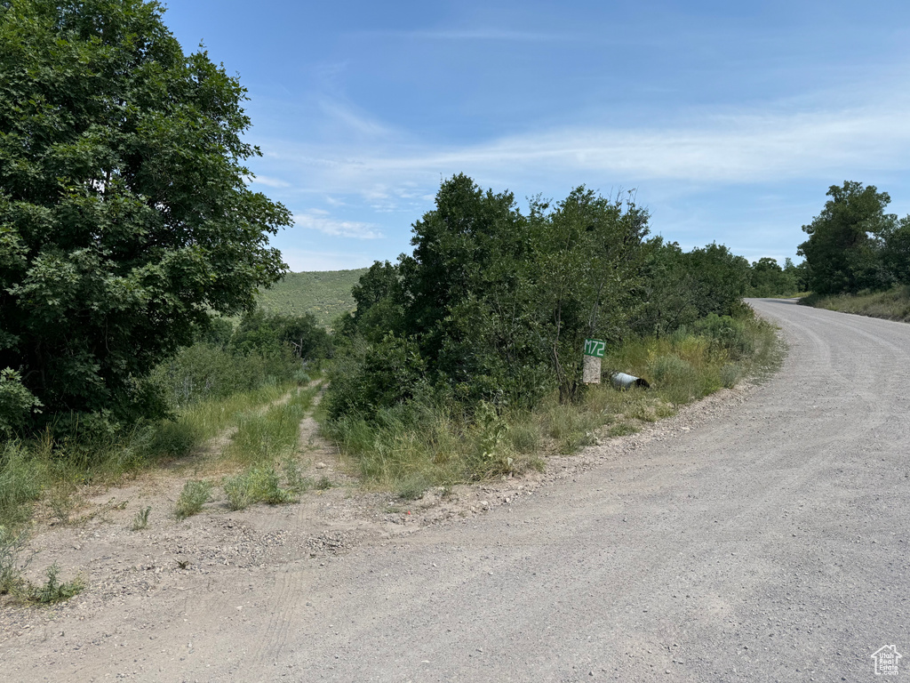 View of road