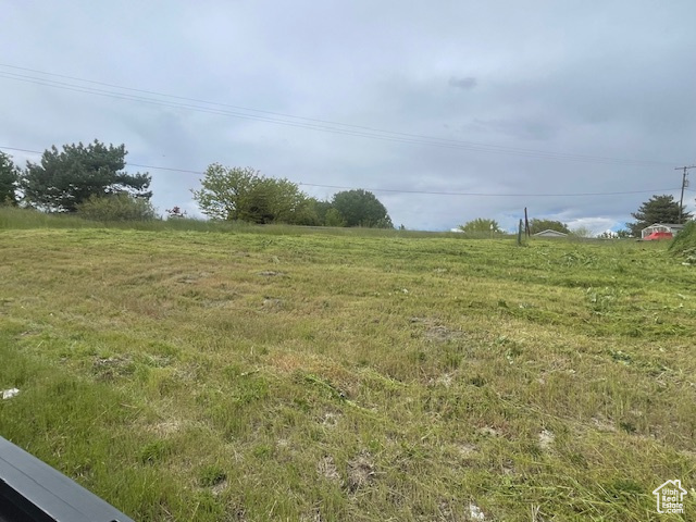 View of yard featuring a rural view