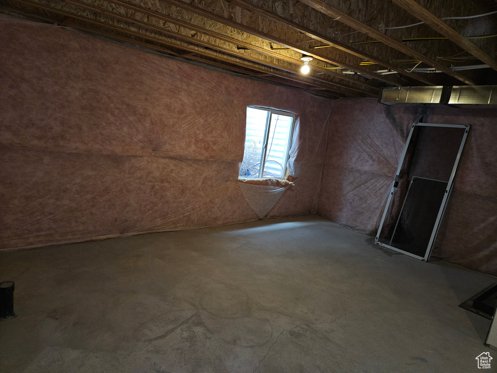 View of basement