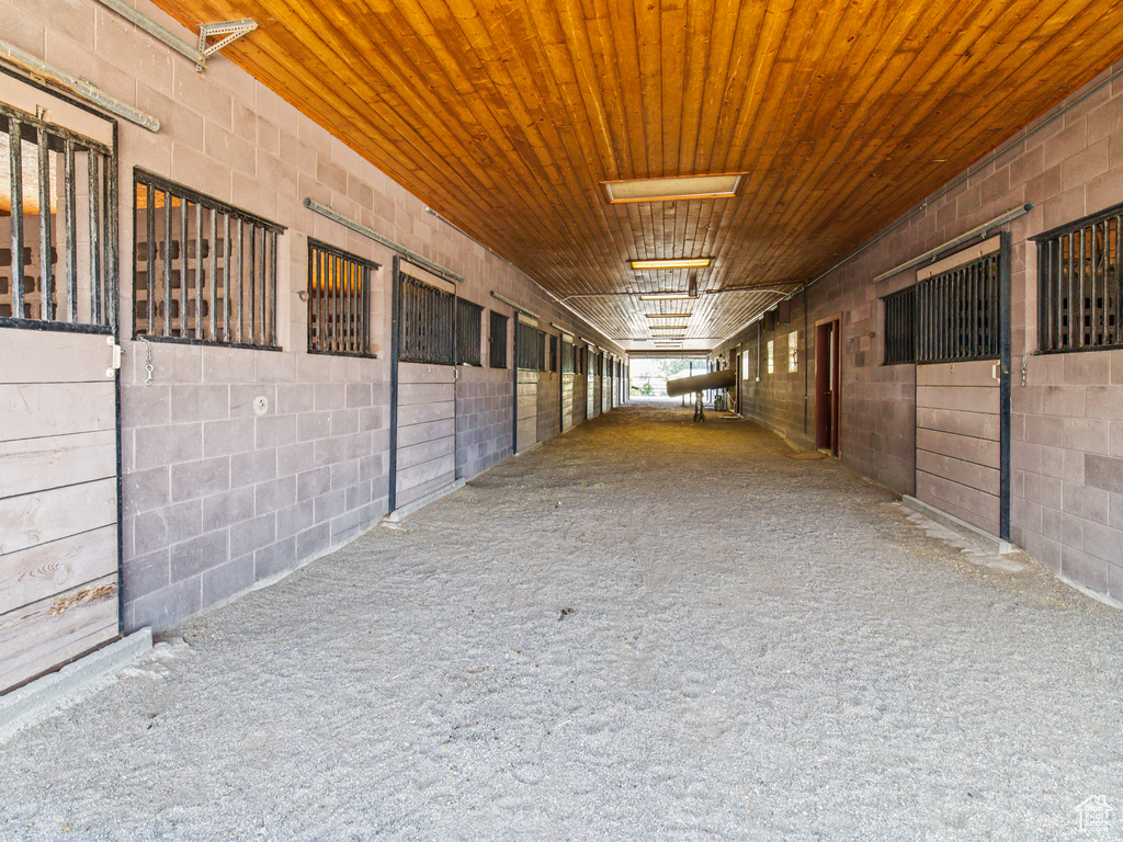 View of stable