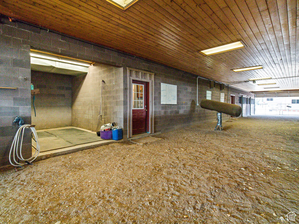 View of stable