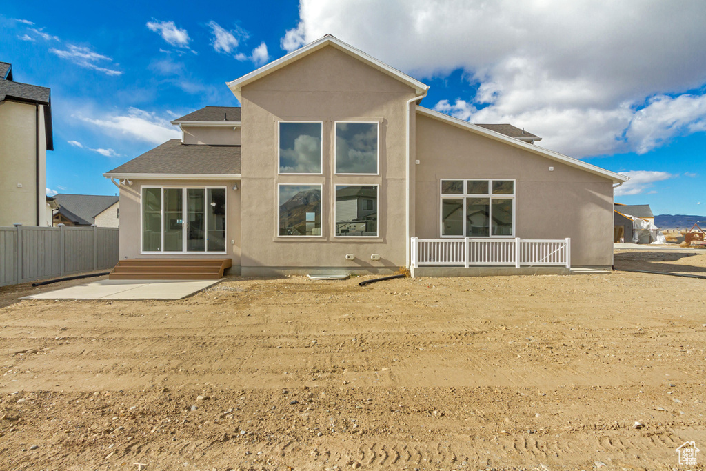 View of rear view of house