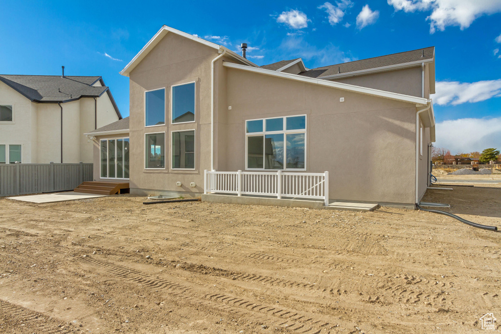 View of rear view of house