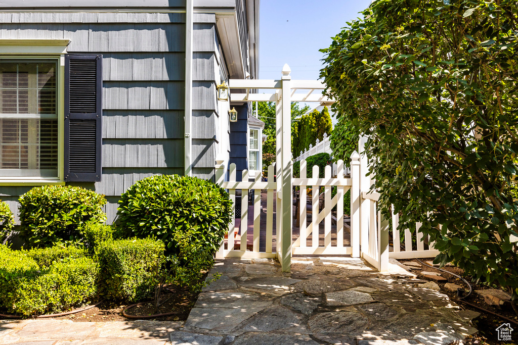 View of property entrance