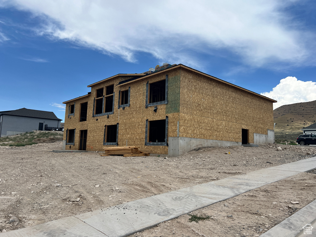 View of property under construction